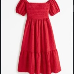 Abercrombie & Fitch Red Dress